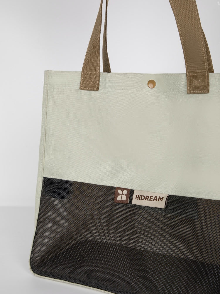 Color-Block Single-Shoulder Pet Carrier